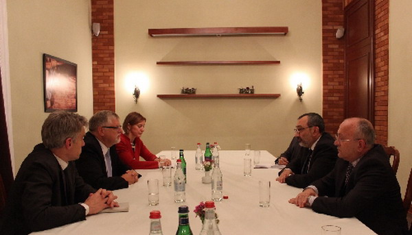 Карен Мирзоян и Герберт Зальбер обсудили отношения Арцаха с Европейским Союзом