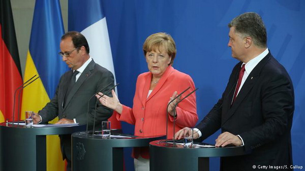 Лидеры Украины, Германии и Франции обсудят украинский кризис без Путина: Deutsche Welle