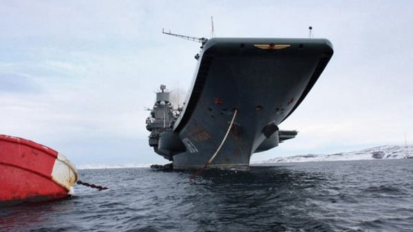 Единственный российский авианесущий крейсер «Адмирал Кузнецов» отправился к берегам Сирии