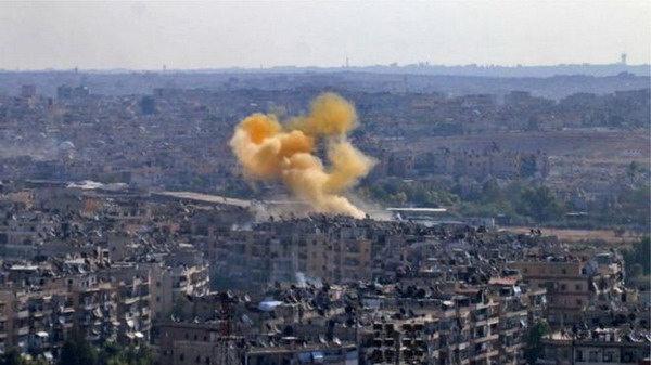 Объявленная Россией «гуманитарная пауза» завершилась, бомбардировки Алеппо возобновились