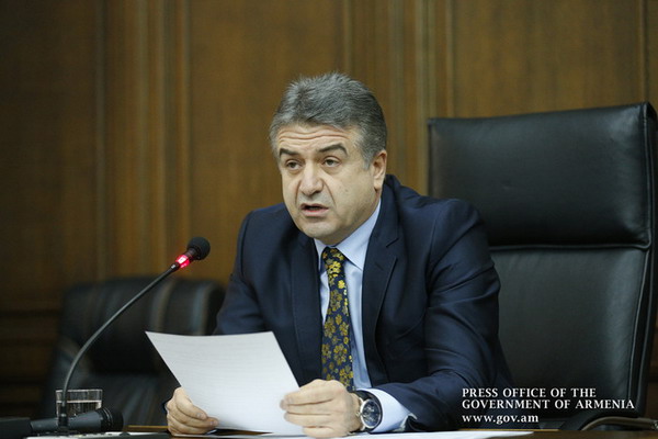 Полный текст выступления Карена Карапетяна на совместном заседании комиссий парламента