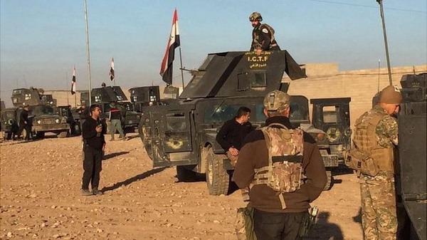Иракская армия прорвалась на восточную окраину Мосула и ведет уличные бои с террористами ИГИЛ: фото