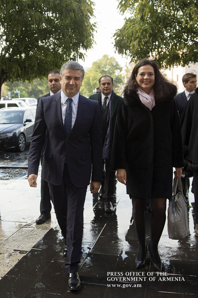 «Двери Европы широко открыты перед Арменией»: Карен Карапетян принял Председателя Сената Бельгии