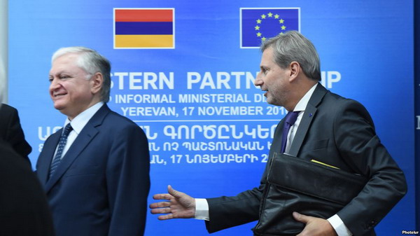 Армения и ЕС в 2017г завершат переговоры по новому рамочному соглашению: Йоханнес Хан в Ереване