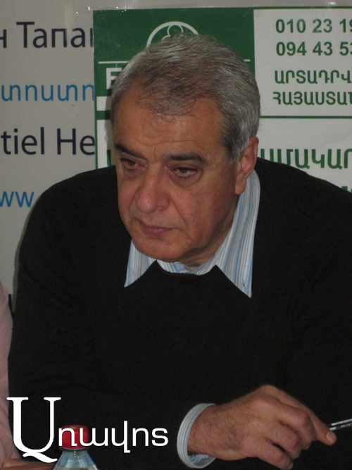Давид Шахназарян: «Алиев пребывает в душевных муках»