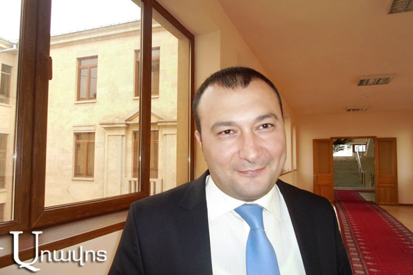 Депутат Ваге Энфиаджян – о возвращении Царукяна в политику через движение «Единство»