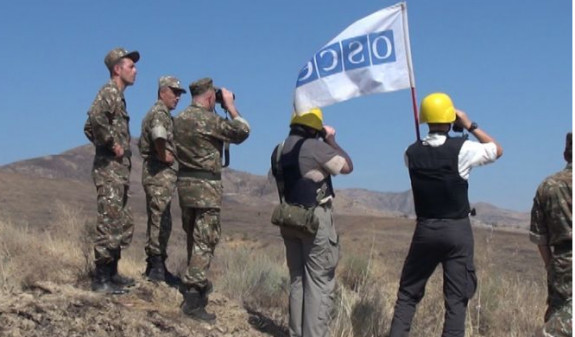 Миссия ОБСЕ на линии соприкосновения НКР-Азербайджан провела мониторинг: без ЧП