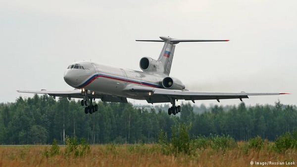 Потерпел крушение самолет Ту-154 МО РФ, летевший в Сирию с 91 человеком на борту