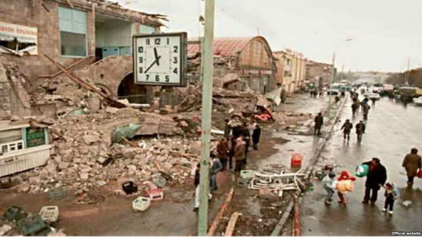 Армения отмечает трагическую годовщину Спитакского землетрясения 1988-го года
