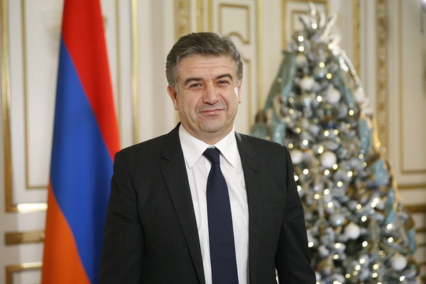 Новогоднее обращение премьер-министра Армении Карена Карапетяна