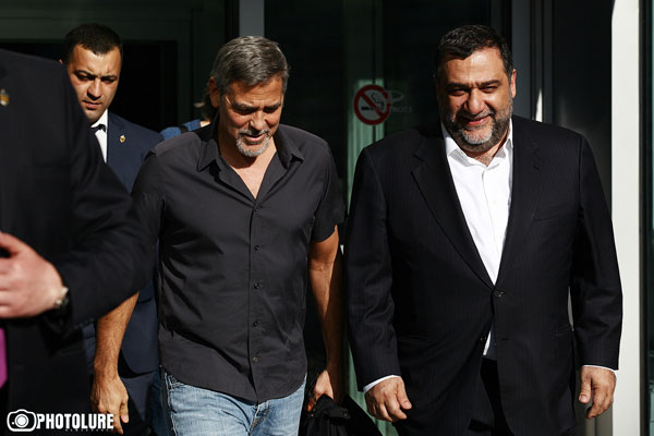 Джордж Клуни желает посетить Ереван и в 2017 году: видео