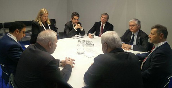 Эдвард Налбандян в Гамбурге встретился с сопредседателями Минской Группы ОБСЕ