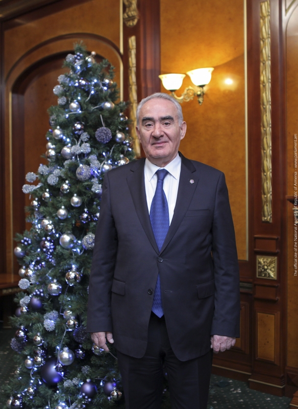 Новогоднее поздравление Председателя Национального Собрания Галуста Саакяна