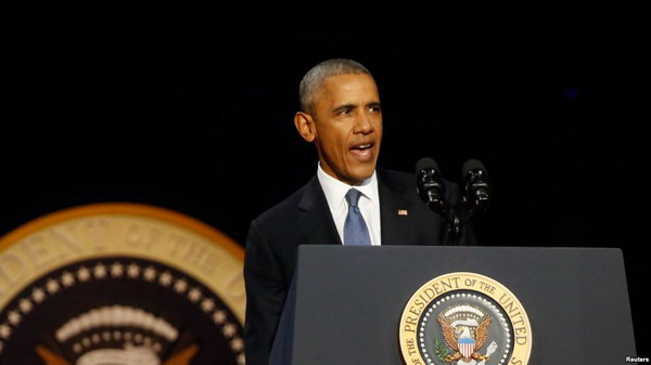 Мы вместе гордимся главным понятием демократии – «понятием гражданина»: прощальная речь Обамы: видео
