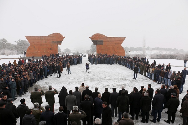 В Мемориальном комплексе «Сардарапат» стартовал зимний призыв 2017 года в ВС Армении