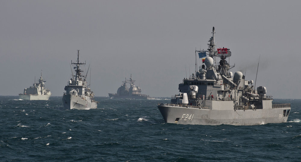 Стартовали учения НАТО «Щит моря» в восточной акватории Черного моря с участием ВС 8 стран