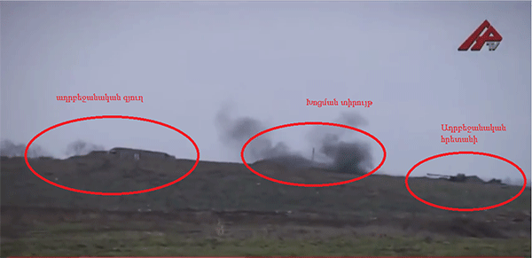 Азербайджанцы прячут свою артиллерию за селами: razm.info
