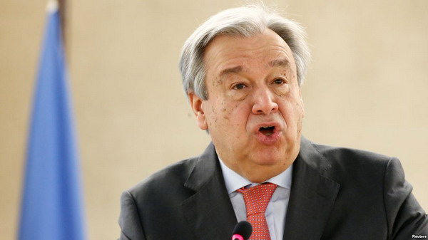 Генсек ООН призвал стороны Карабахского конфликта незамедлительно возобновить мирные переговоры