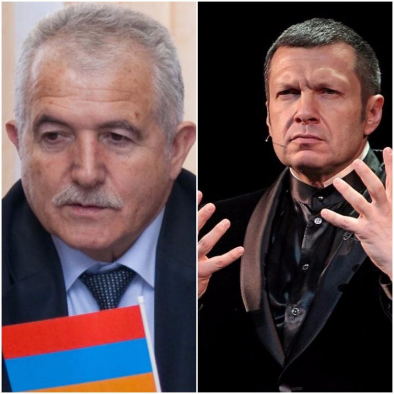Ответ уходящего посла Армении в РФ Олега Есаяна Владимиру Соловьеву: «Он явно лжет»