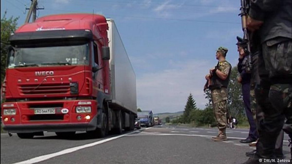 Власти Украины решил остановить транспортное сообщение с «ДНР» и «ЛНР»