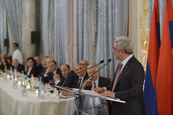 Серж Саргсян выступил перед представителями армянских общин Европы: текст выступления