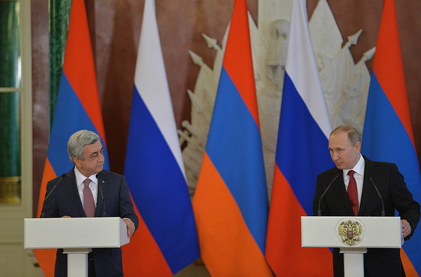 Серж Саргсян и Владимир Путин подвели итоги переговоров: совместное заявление и заявления для СМИ