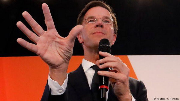 Нидерланды: праволиберальная партия Марка Рютте побеждает национал-популистов