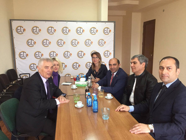 Встреча блока «Елк» с главой Делегации Евросоюза в Армении Петром Свитальским
