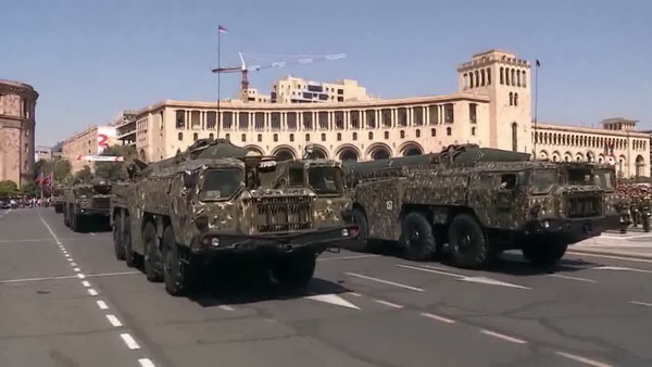 Ракетные учения с приведением в боевую готовность ракет СКАД: видео МО Армении