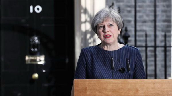 Премьер-министр Британии объявила о проведении досрочных выборов