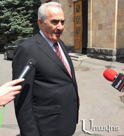 «Со временем условия становятся лучше»: Галуст Саакян – об оппозиции в парламенте