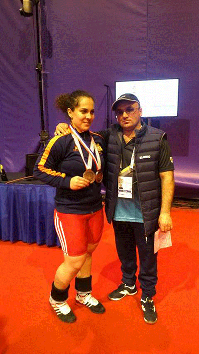 Татев Акобян стала бронзовым призером чемпионата Европы по тяжелой атлетике