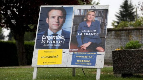 Франция выбирает президента: Эммануэль Макрон vs Марин Ле Пен