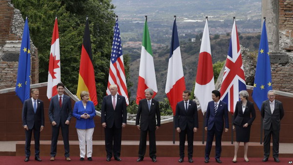 Санкции против России – в повестке саммита «Большой семерки» на Сицилии