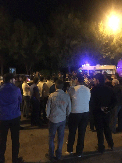 Чрезвычайная ситуация в центре Гюмри: полиция перекрыла улицу Саят-Нова