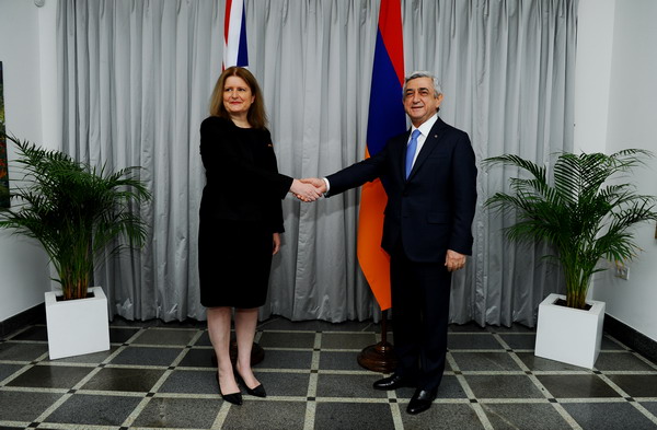 Армения придает большую важность развитию сотрудничества с Соединенным Королевством: Серж Саргсян