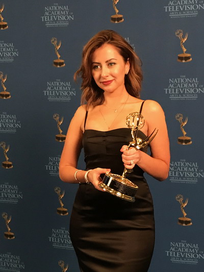 Ануш Элбакян вновь удостоилась высшей награды «Эмми» американской Национальной академии телевидения