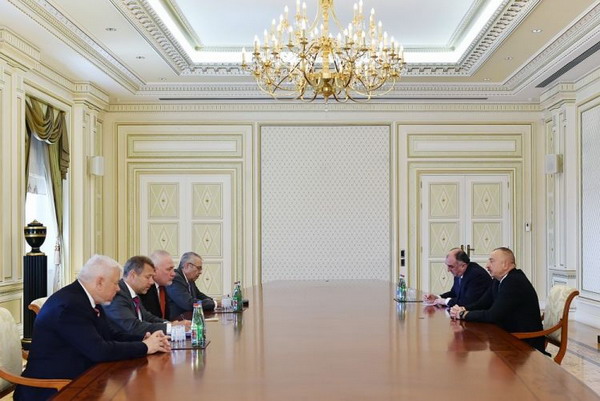Ильхам Алиев принял сопредседателей Минской Группы ОБСЕ