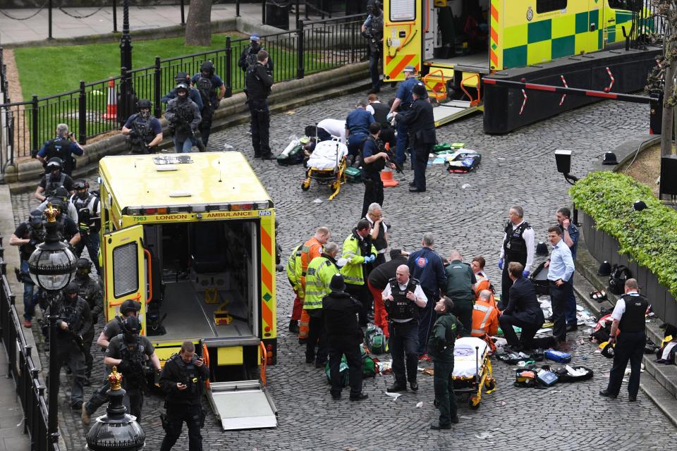 В Лондоне задержали 19-летнего мужчину по подозрению в теракте