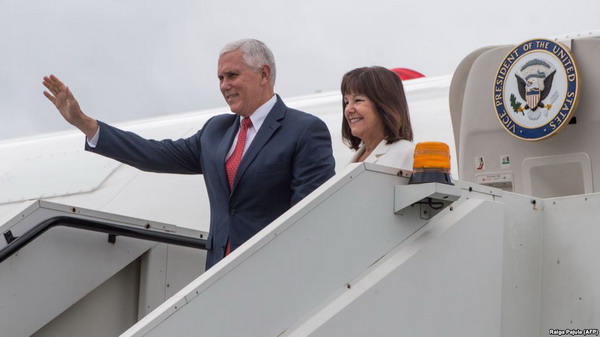 Вице-президент США Майк Пенс начинает сегодня визит в Грузию