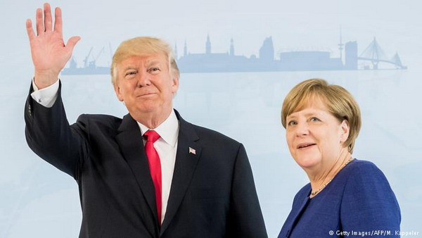 Меркель и Трамп обсудили Украину, Северную Корею и Ближний Восток в преддверии G20