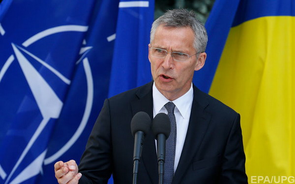 Йенс Столтенберг в Киеве: пример Черногории показывает, что двери НАТО открыты — видео