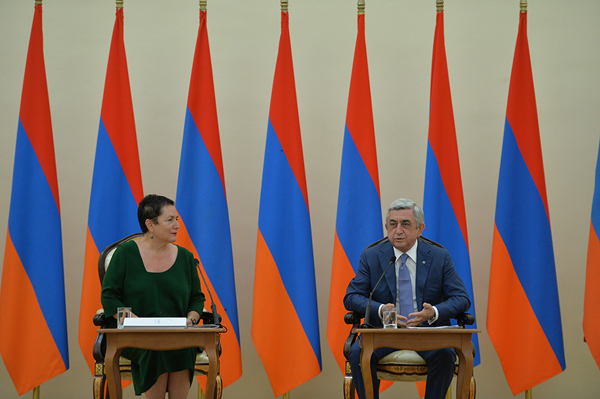 Такие достижения качественно меняют Армению: Серж Саргсян