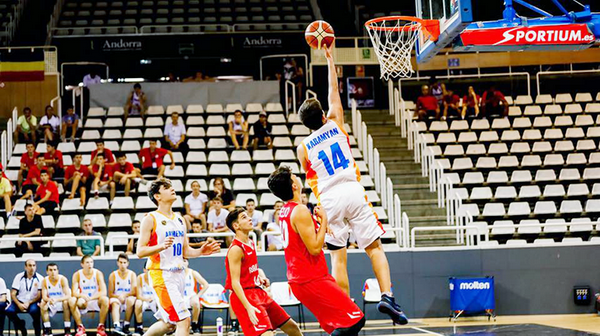 Сборная Армении — победитель в дивизионе «С» Чемпионата Европы по баскетболу среди юниоров