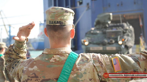 Американские военные и техника прибыли в Грузию для участия в учениях НАТО: фото