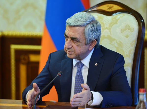 Серж Саргсян провел совещание по вопросам проведения 6-ой Конференции Армения-Диаспора