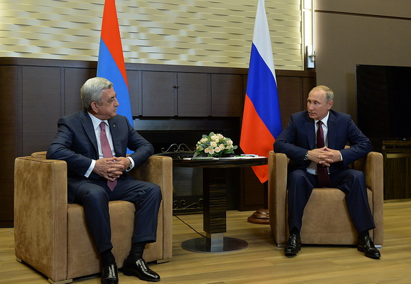 Серж Саргсян и Владимир Путин в Сочи обсудили вопросы двустороннего армяно-российского сотрудничества: заявления