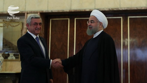 В Тегеране состоялась встреча Сержа Саргсяна с Хасаном Роухани
