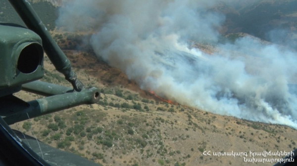 СК Армении возбудил уголовное дело по факту пожара в заповеднике «Хосровский лес»
