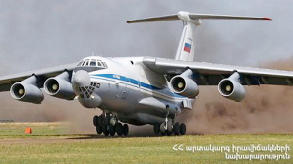 Ил-76 МЧС РФ осуществил 5 полетов на «Хосровским лесом», распространение пожара существенно пресечено: МЧС Армении